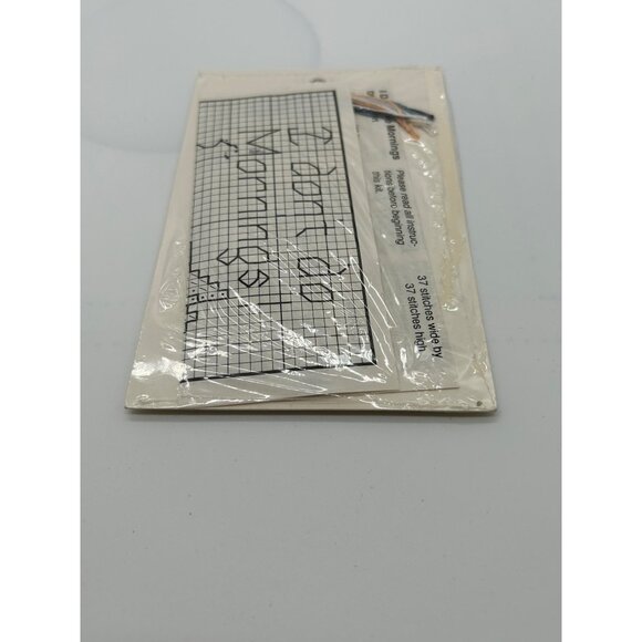 I Don't do mornings Kitchen Magnet kit 1989 Cross my heart - Picture 3 of 4